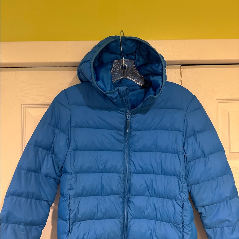 Uniqlo Kids Sky Blue Puffer Jacket